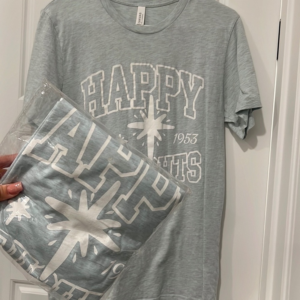 Happiest Tees Happy Thoughts tshirt.